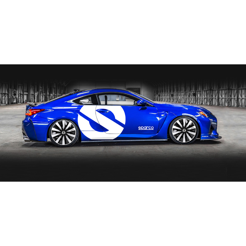 Sparco Wieldoppen Lazio - 16-inch - Zwart/Zilver - Set van 4 stuks